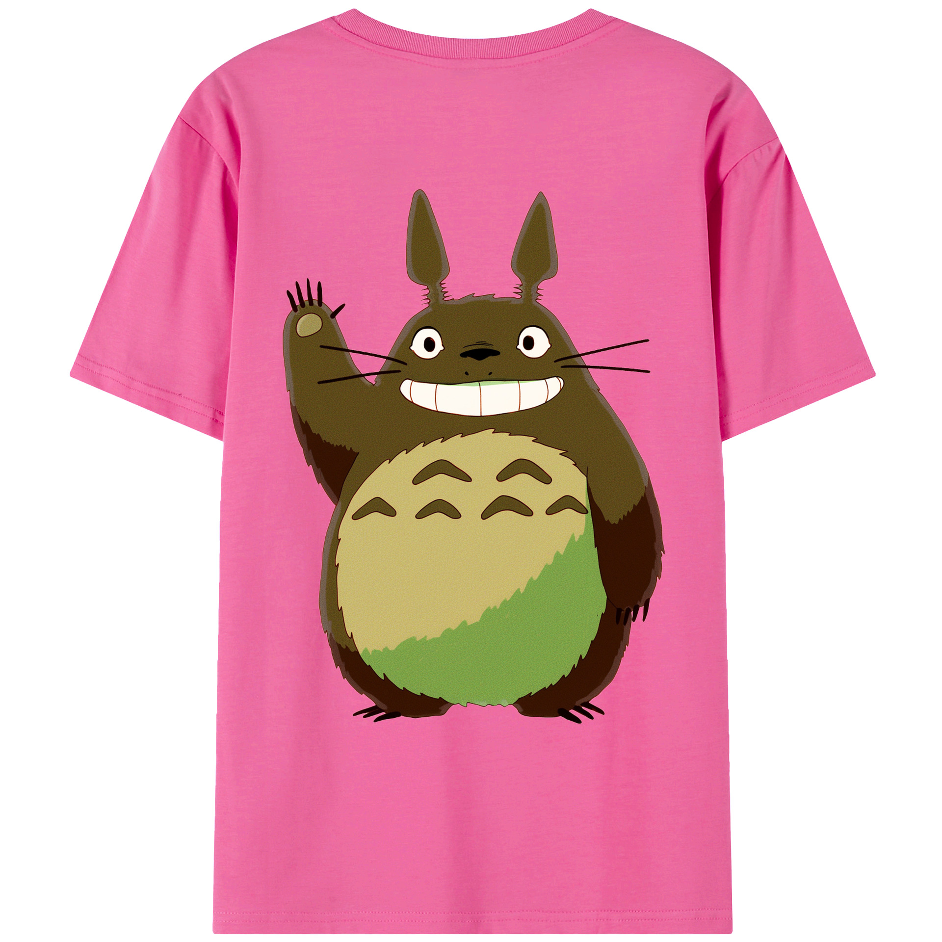 （画像用） となりのトトロ 草壁メイ 草壁サツキ My Neighbor Totoro Satsuki Kusakabe Mei Kusakabe レディース半袖Tシャツ(バックプリント)